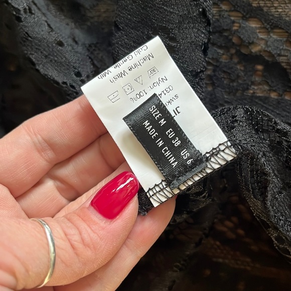 Black Lace Cardigan or Cover Up - Picture 4 of 5